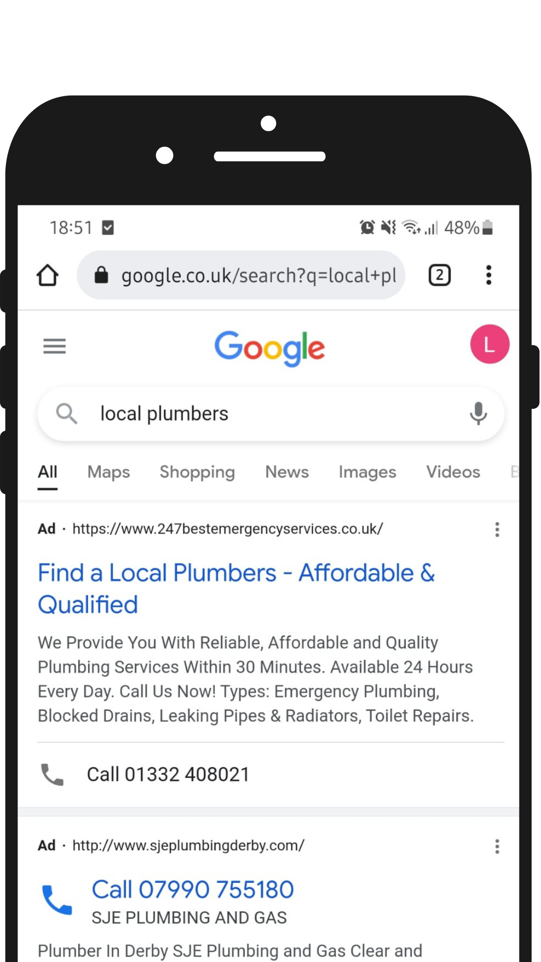Google Ads Plumbers